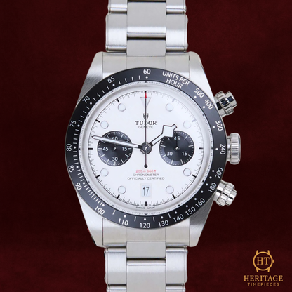 Tudor Black Bay Chrono “White Dial” – Reference 79360N (2022) ST