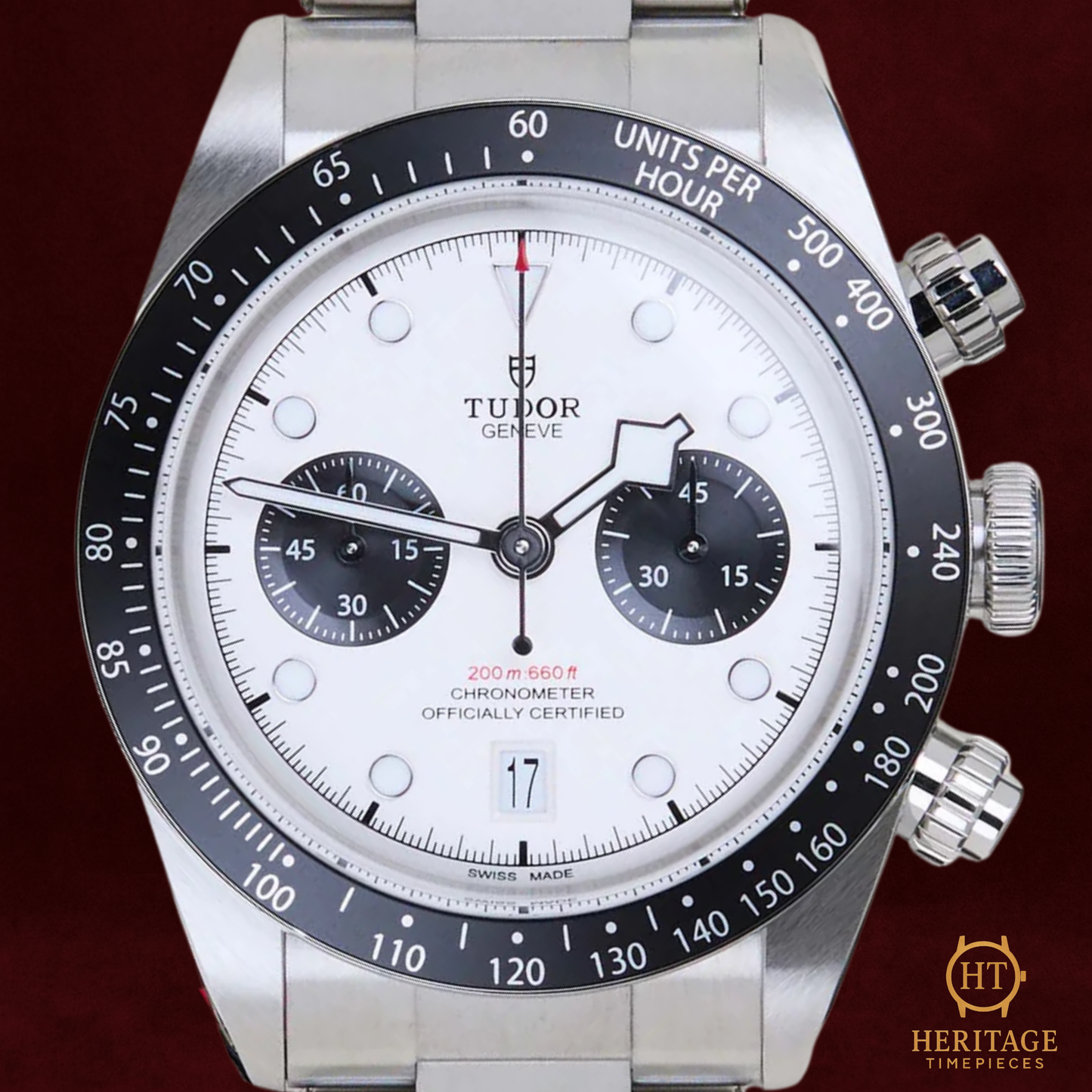 Tudor Black Bay Chrono “White Dial” – Reference 79360N (2022) ST