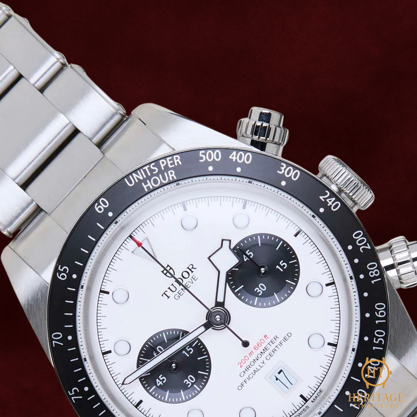 Tudor Black Bay Chrono “White Dial” – Reference 79360N (2022) ST