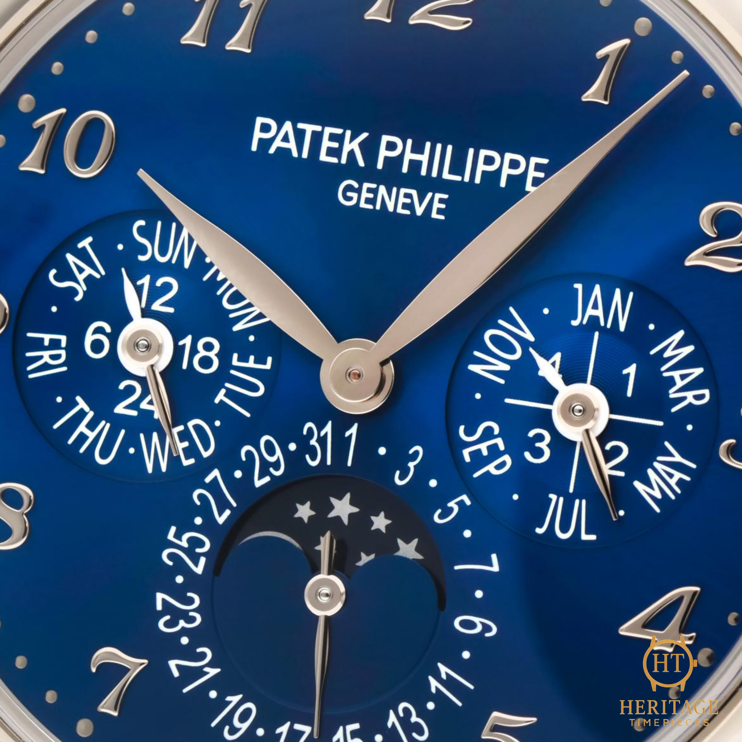 Patek Philippe Grand Complications ‘White Gold – Blue Dial Perpetual Calendar’ – Reference 5327G-001 (2021)