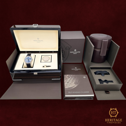 Patek Philippe Grand Complications ‘White Gold – Blue Dial Perpetual Calendar’ – Reference 5327G-001 (2021)