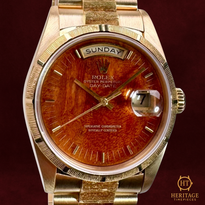 Rolex Day-Date 'Burlwood Dial' - Reference 18248 (c.1980s-1990s)