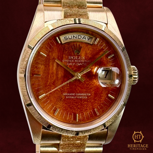 Rolex Day-Date 'Burlwood Dial' - Reference 18248 (c.1980s-1990s)
