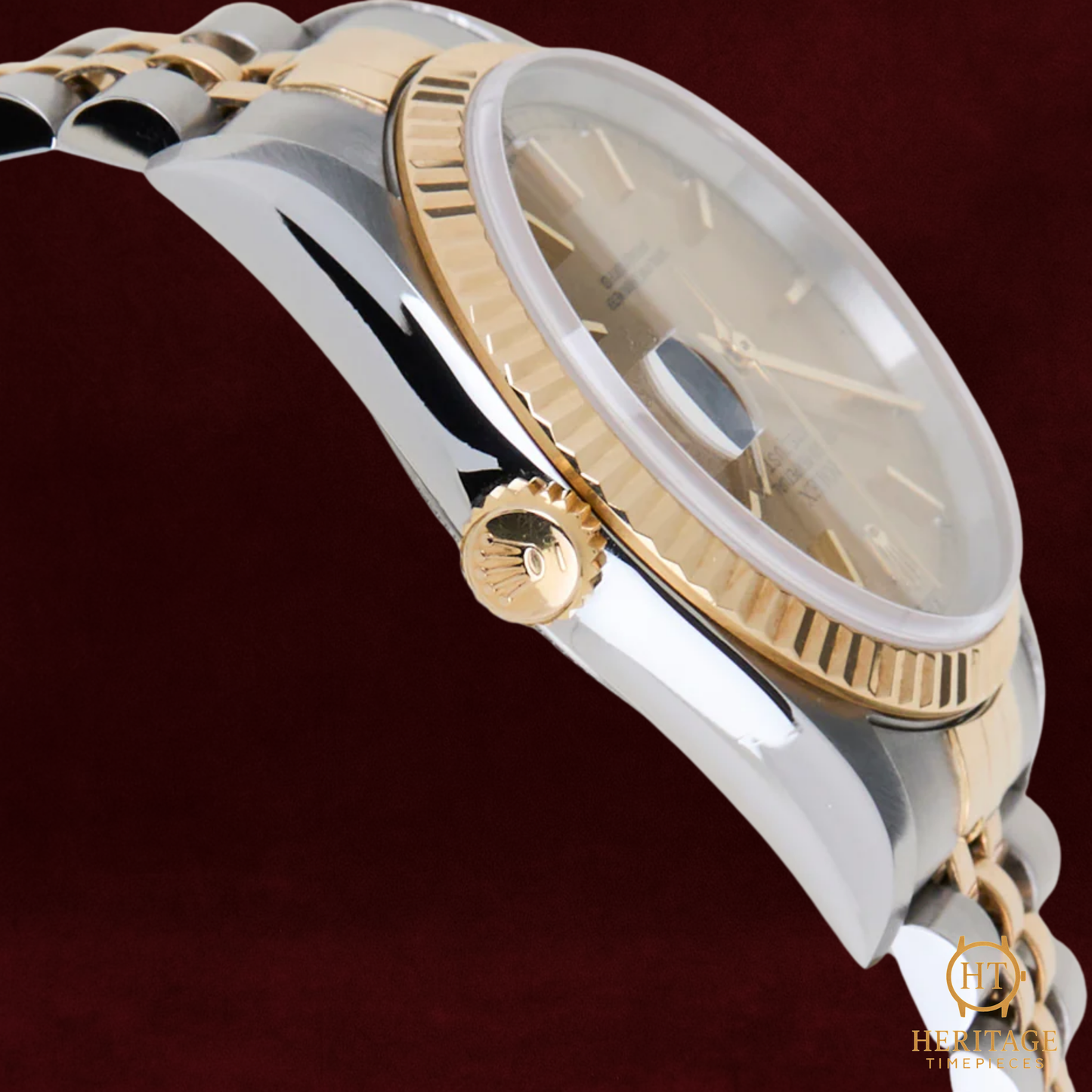 Rolex Datejust 36 ‘Champagne Dial – Jubilee’ – Reference 16233 (1996)