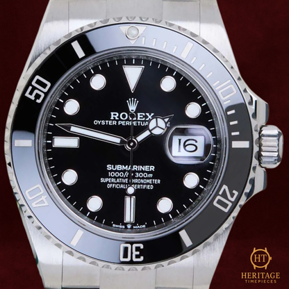 Rolex Submariner Date 41 Black – Reference 126610LN (2024) ST