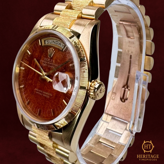 Rolex Day-Date 'Burlwood Dial' - Reference 18248 (c.1980s-1990s)