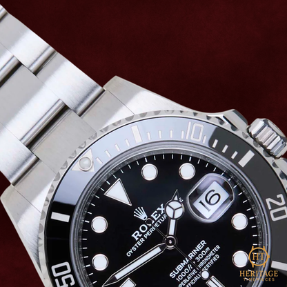 Rolex Submariner Date 41 Black – Reference 126610LN (2024) ST