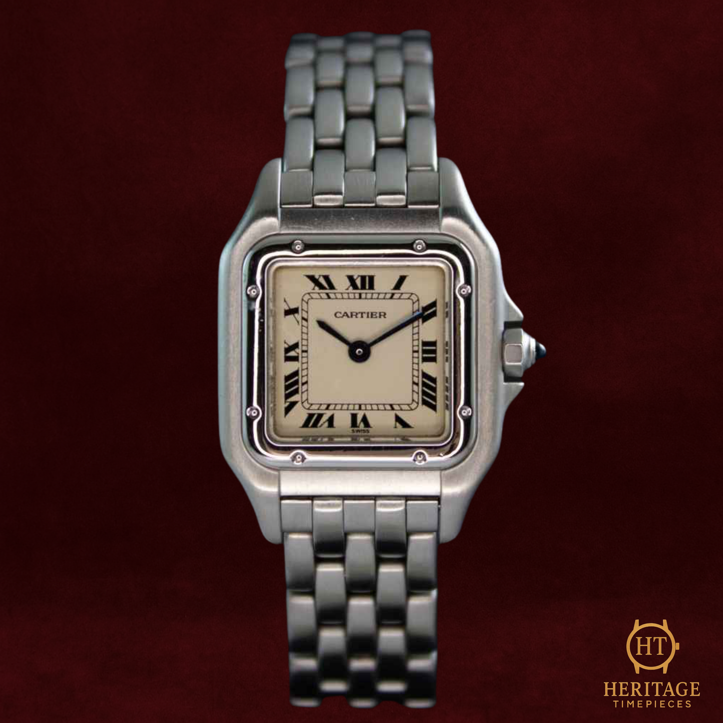 Cartier Panthère ‘White Dial – Stainless Steel’ – Reference 1320