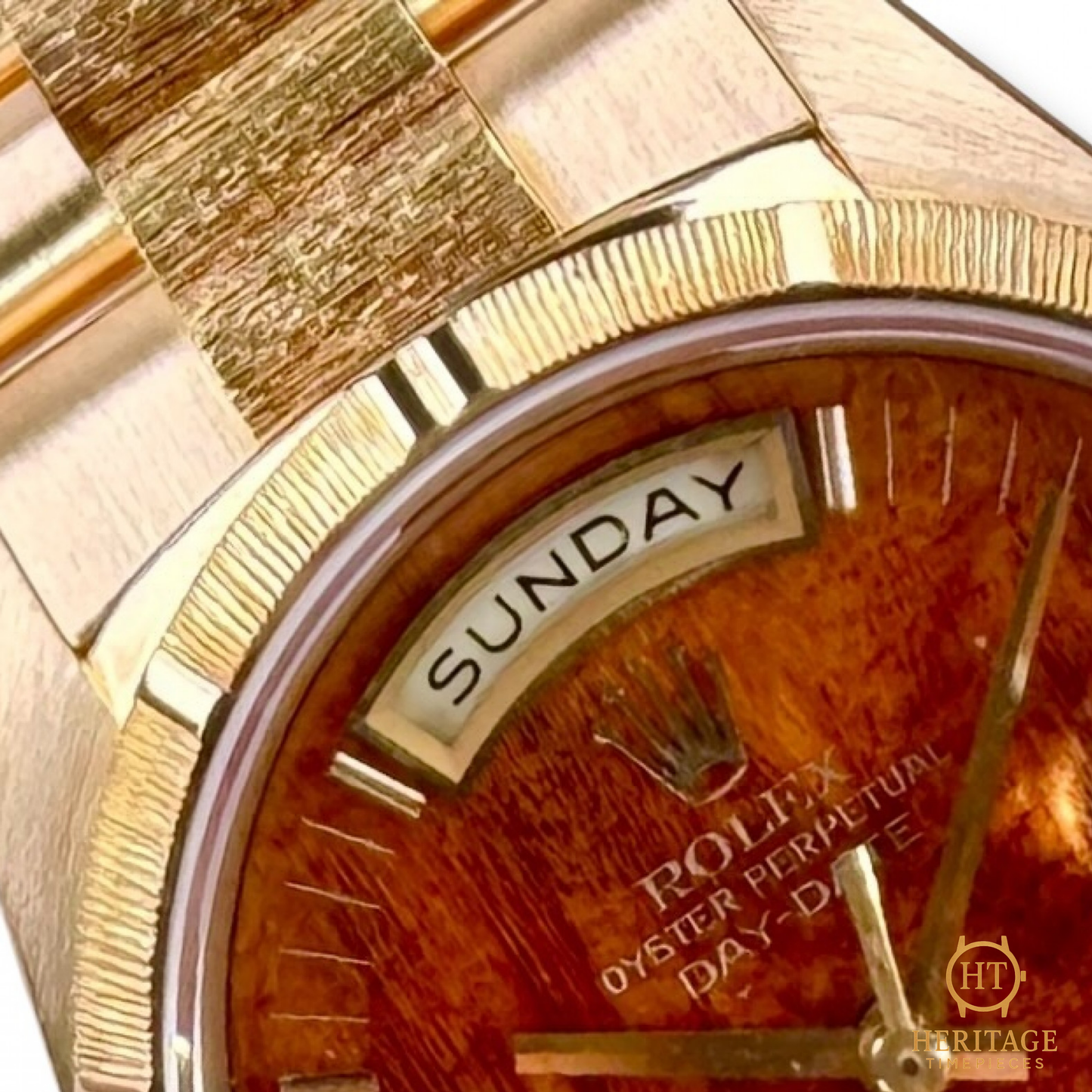 Rolex Day-Date 'Burlwood Dial' - Reference 18248 (c.1980s-1990s)