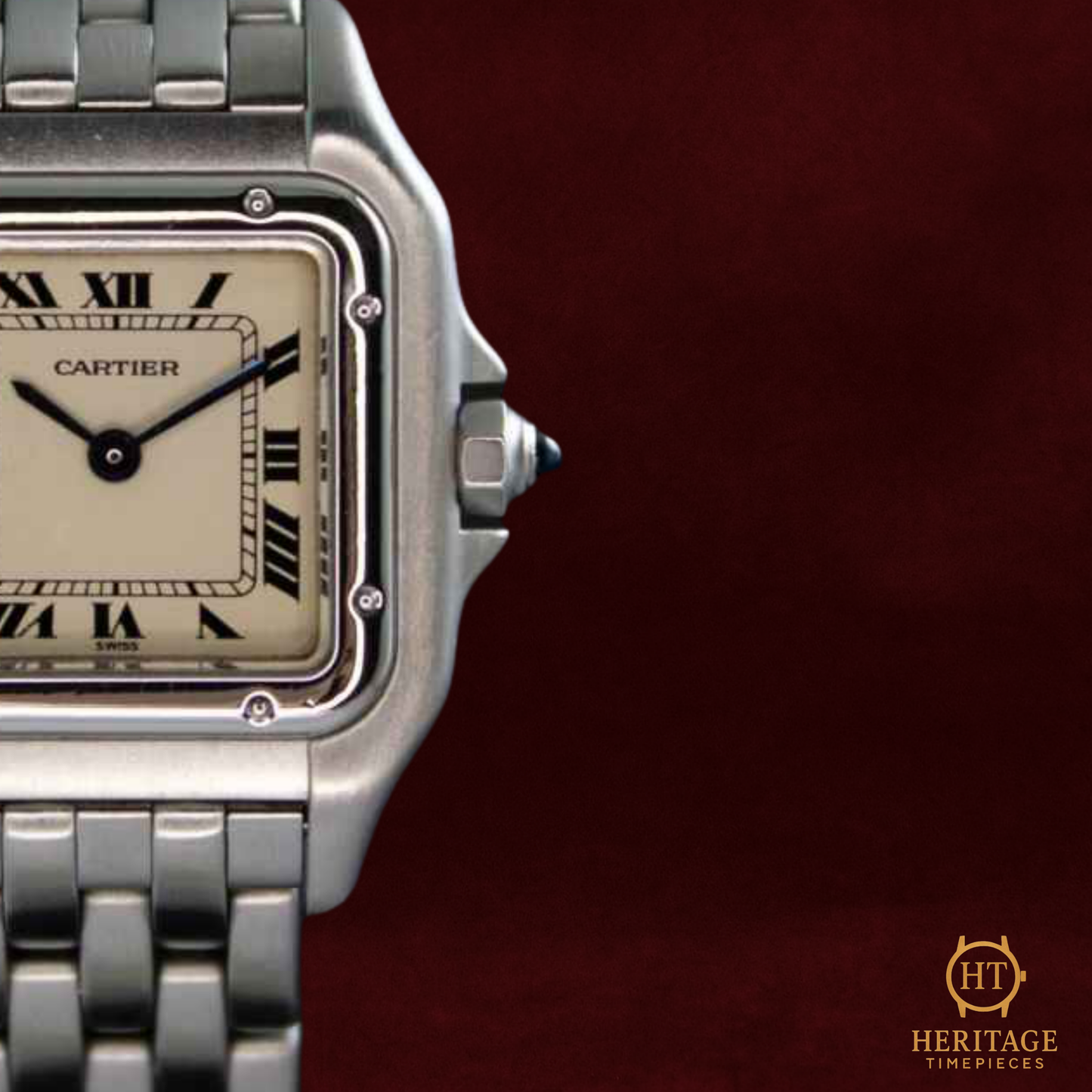 Cartier Panthère ‘White Dial – Stainless Steel’ – Reference 1320