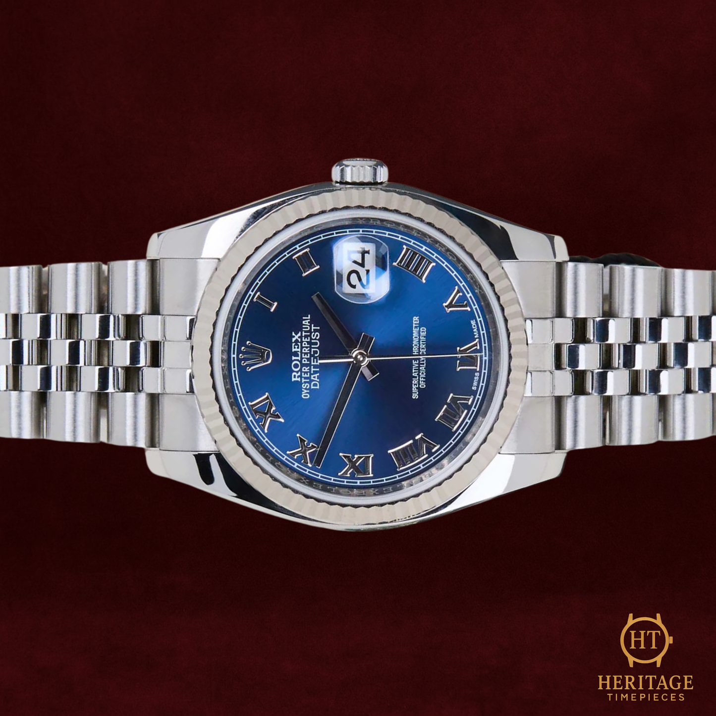 Rolex Datejust 36 ‘Blue Roman Dial – Jubilee’ – Reference 116234 (2016)