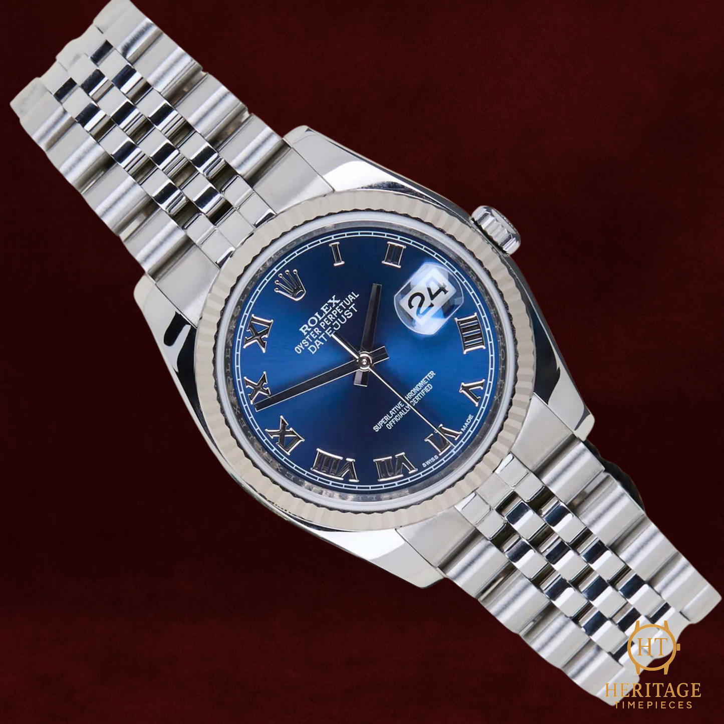 Rolex Datejust 36 ‘Blue Roman Dial – Jubilee’ – Reference 116234 (2016)