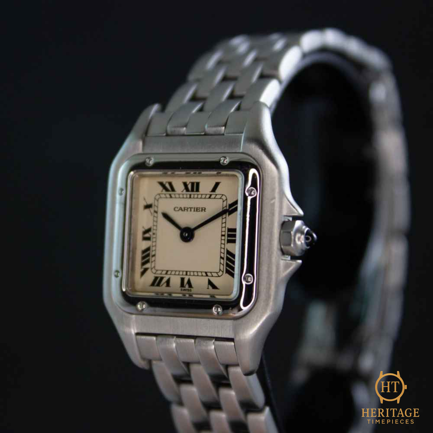 Cartier Panthère ‘White Dial – Stainless Steel’ – Reference 1320