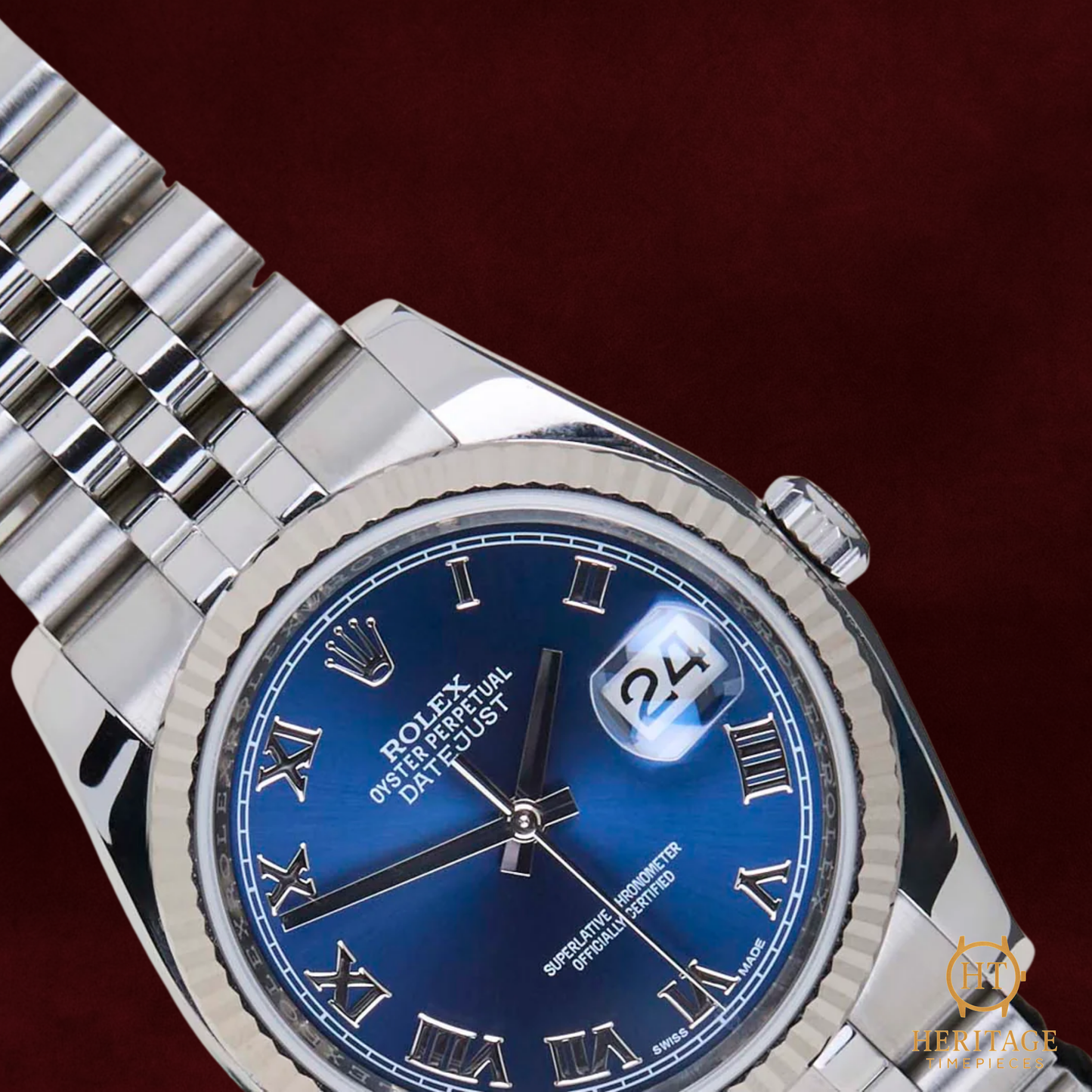 Rolex Datejust 36 ‘Blue Roman Dial – Jubilee’ – Reference 116234 (2016)