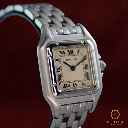 Cartier Panthère ‘White Dial – Stainless Steel’ – Reference 1320