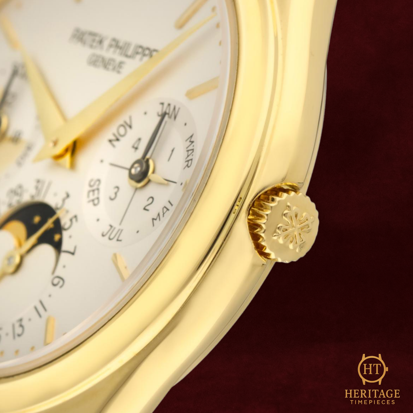 Patek Philippe Perpetual Calendar 3940J “Second Series – Late Dial” – Yellow Gold (1986 / Revision 2025)