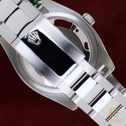 Rolex Datejust 36 'Black Concentric Arabic Dial - Oyster Roulette' - Reference 116200 (2015)