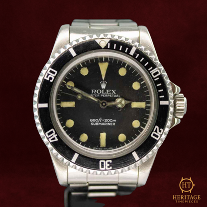 Rolex Submariner ‘Matte Dial – Serif Indexes’ – Reference 5513 (1978)