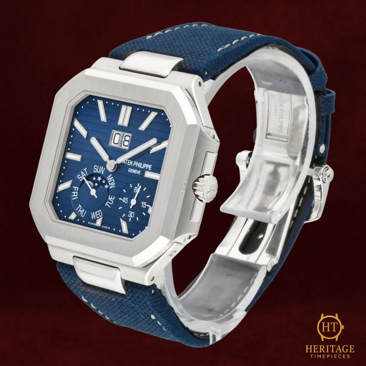 Patek Philippe Cubitus ’Platinum Blue Dial Grand Complication’ – Reference 5822P-001