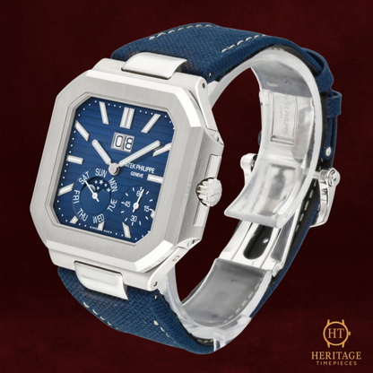 Patek Philippe Cubitus ’Platinum Blue Dial Grand Complication’ – Reference 5822P-001