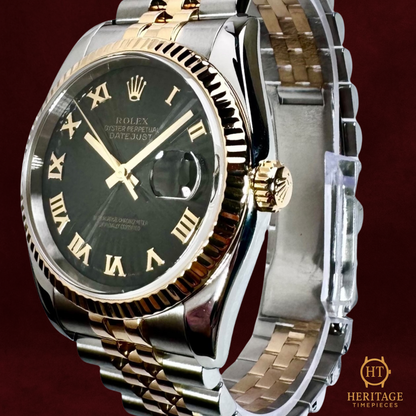 Rolex Datejust 36 ‘Black Sunbeam Dial’ - Reference 116233 (2006)