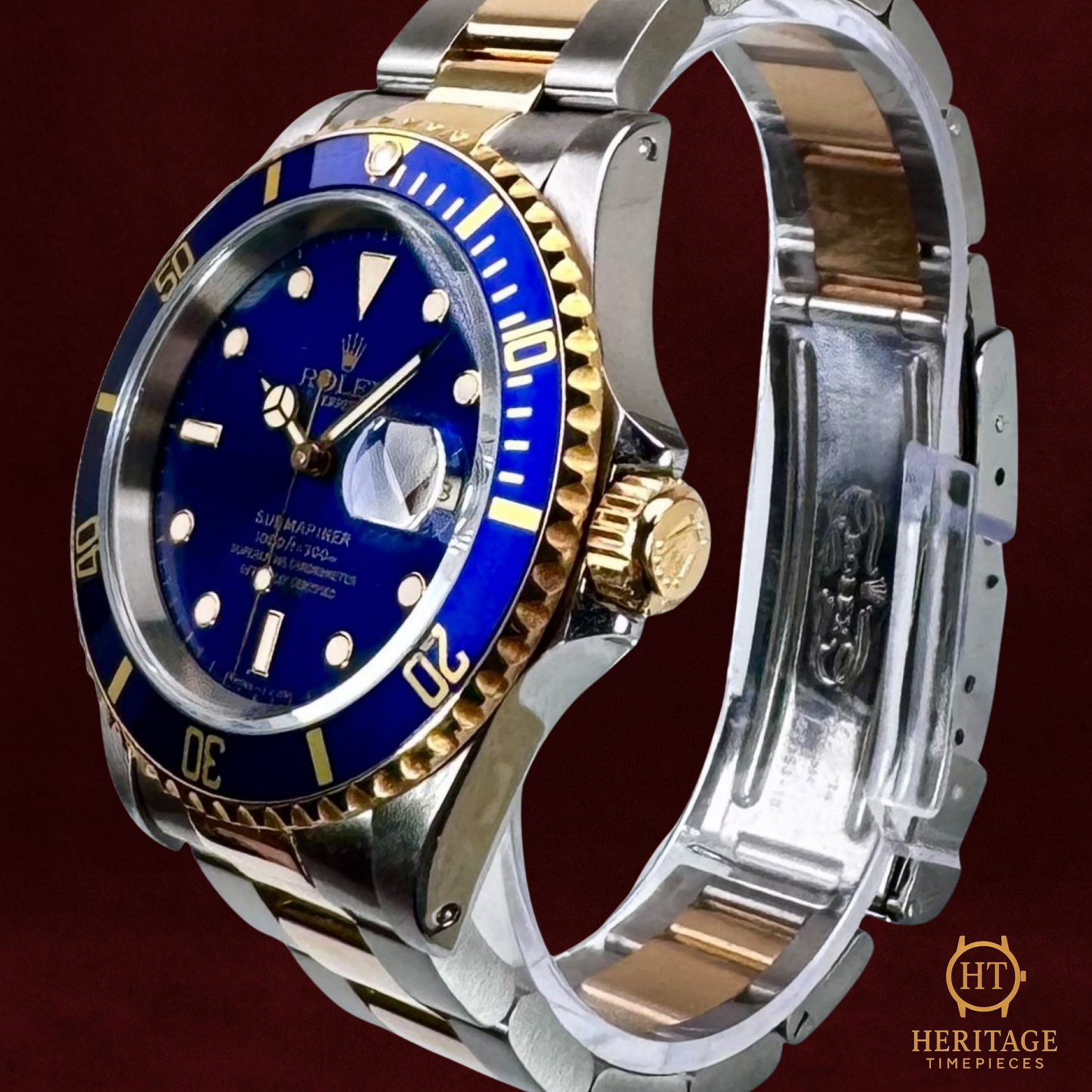 Rolex Submariner Date ‘Blue Dial’ – Reference 16613 (40 mm)