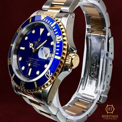 Rolex Submariner Date ‘Blue Dial’ – Reference 16613 (40 mm)