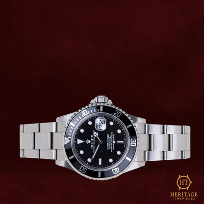 Rolex Submariner Date 'Black Dial' - Reference 16610 (2002)