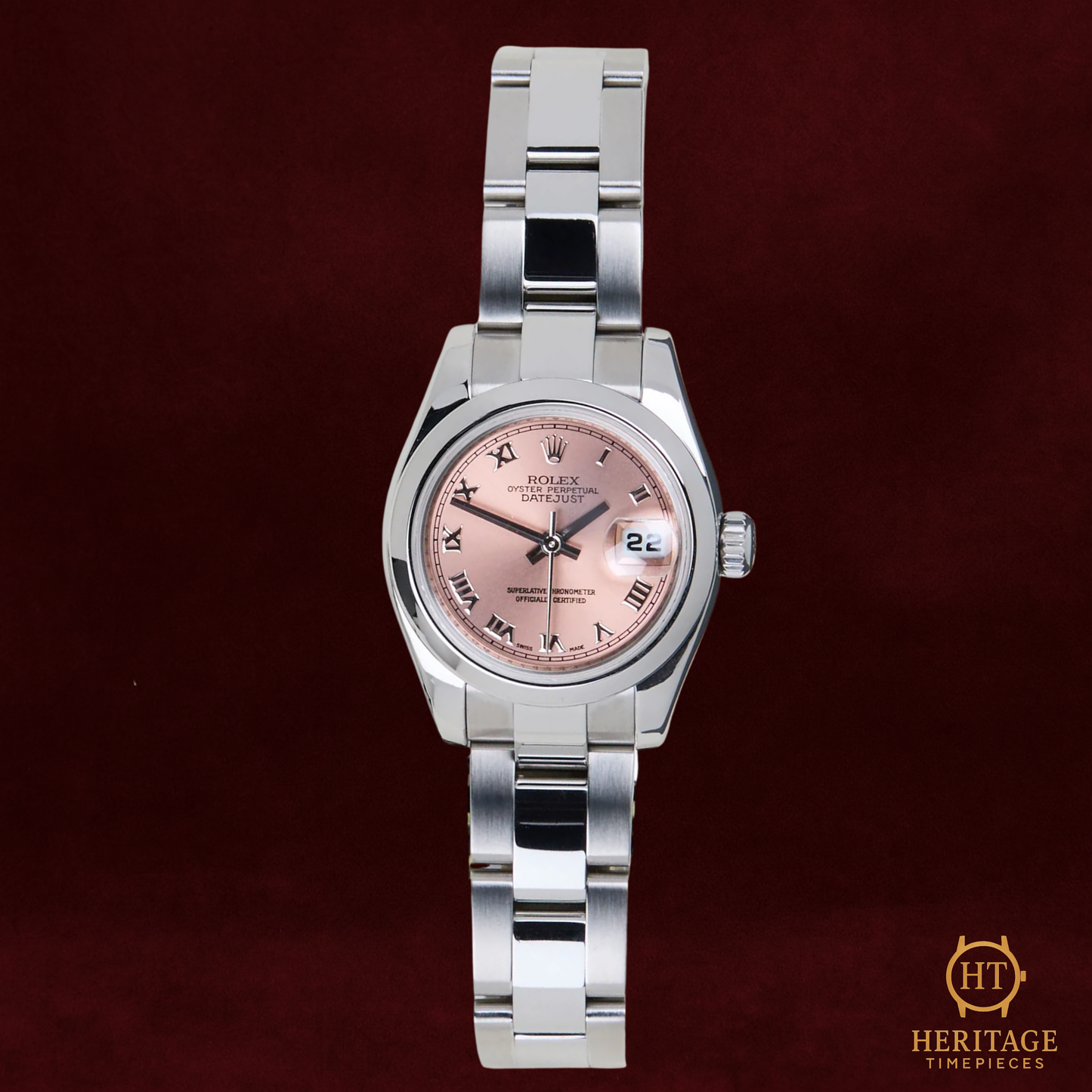 Rolex Datejust 26 ‘Pink Roman Dial’ - Reference 179160 (2006)