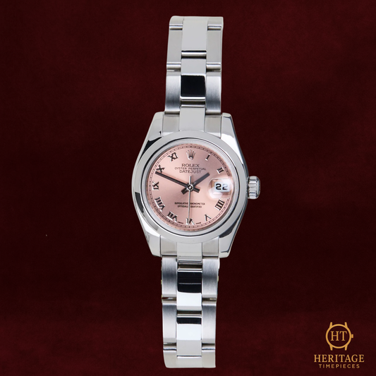 Rolex Datejust 26 ‘Pink Roman Dial’ - Reference 179160 (2006)