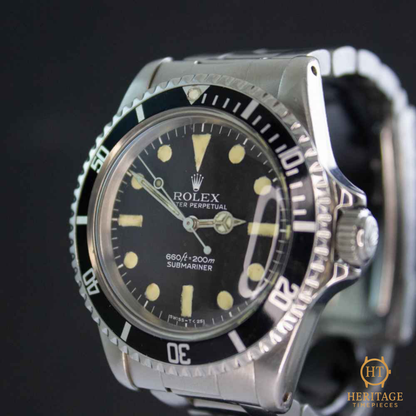 Rolex Submariner ‘Matte Dial – Serif Indexes’ – Reference 5513 (1978)