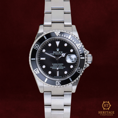 Rolex Submariner Date ‘Black Dial – NOS’ - Reference 16610 (2010)