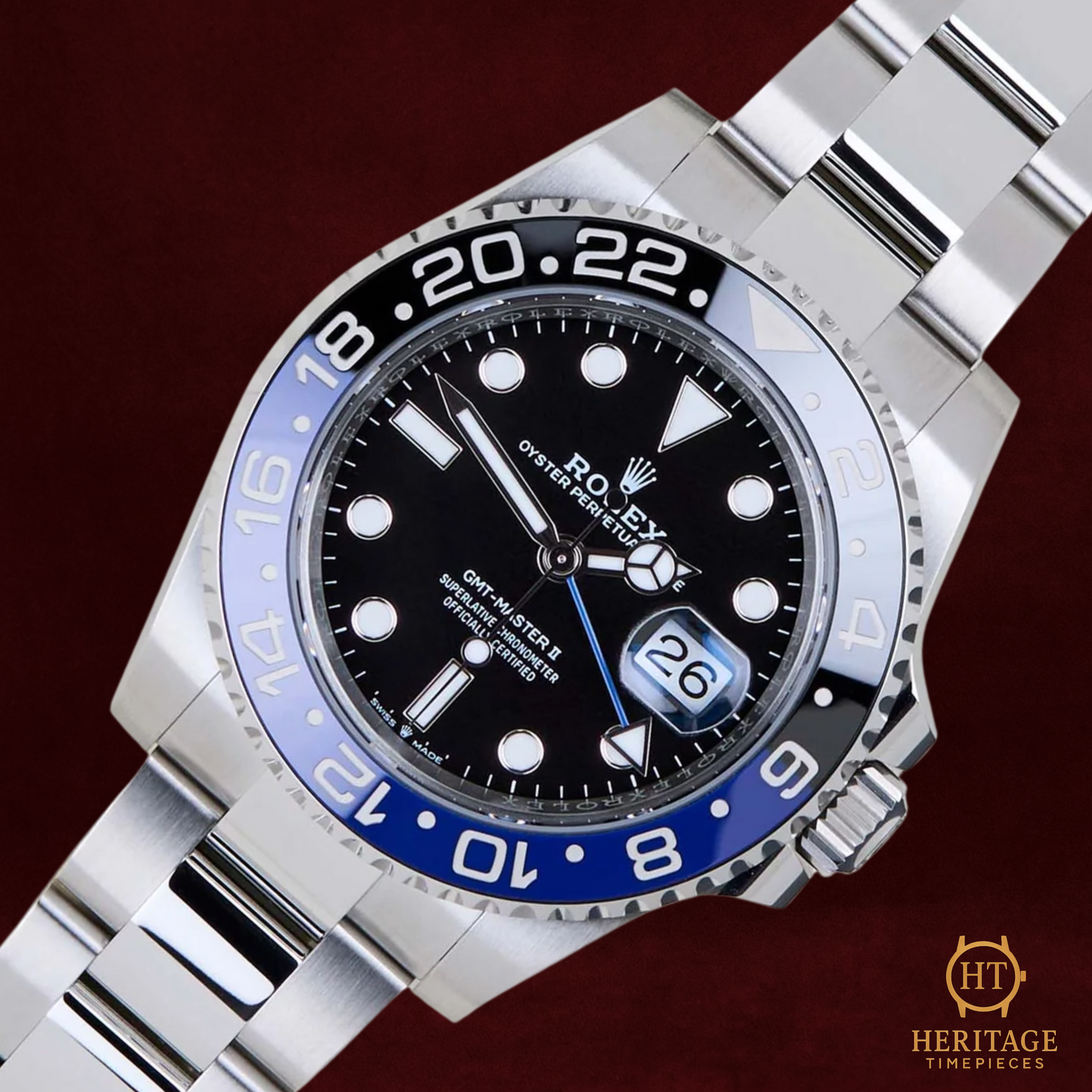 Rolex GMT-Master II 'BATMAN - Oyster' - Reference 126710BLNR (2025)