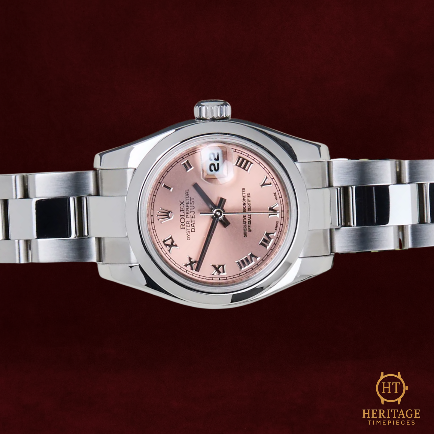 Rolex Datejust 26 ‘Pink Roman Dial’ - Reference 179160 (2006)