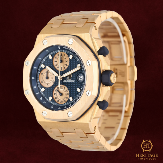 Audemars Piguet Royal Oak Offshore Chronograph ‘Blue Dial – Rose Gold’ – Reference 26238OR.OO.2000OR.01 (2021)
