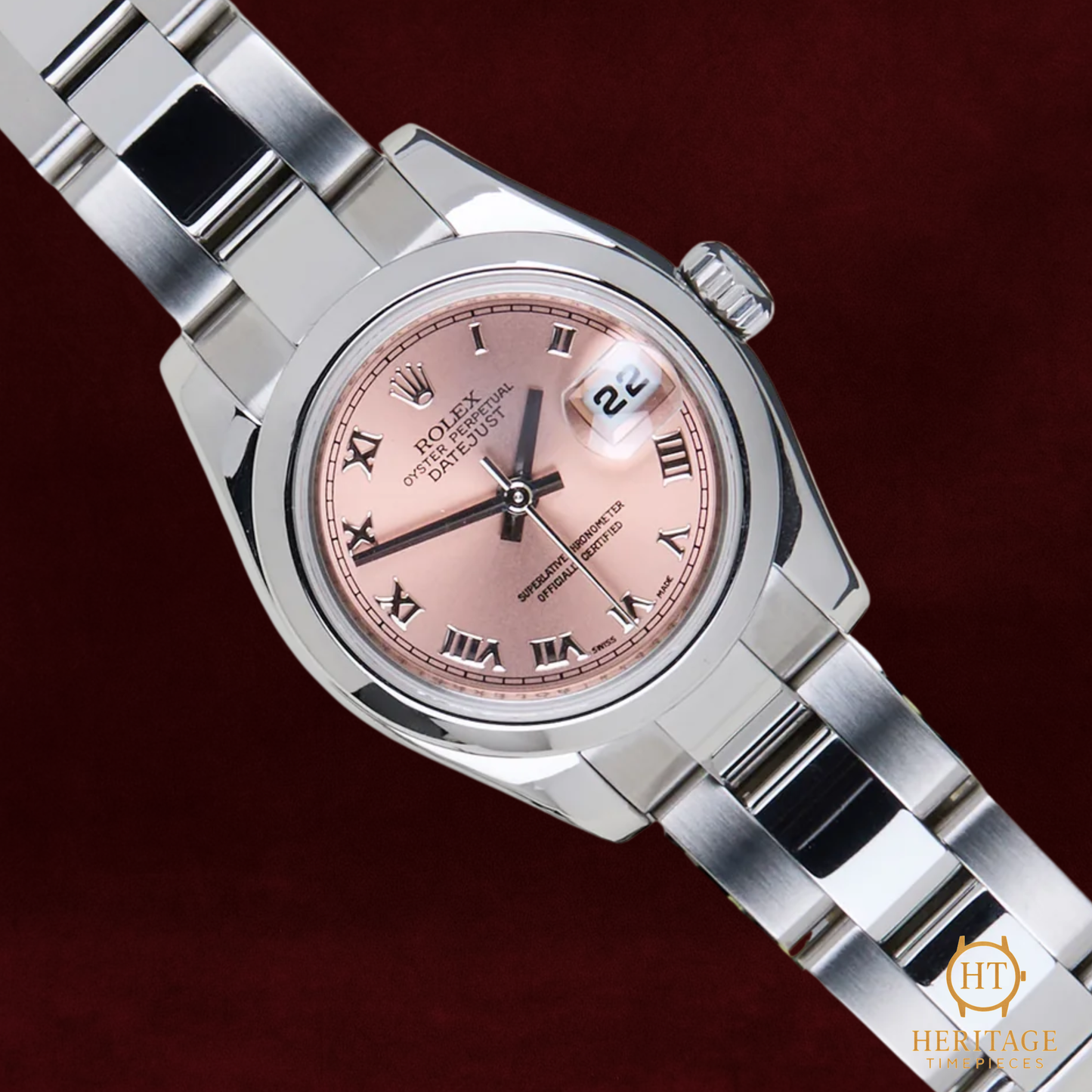 Rolex Datejust 26 ‘Pink Roman Dial’ - Reference 179160 (2006)
