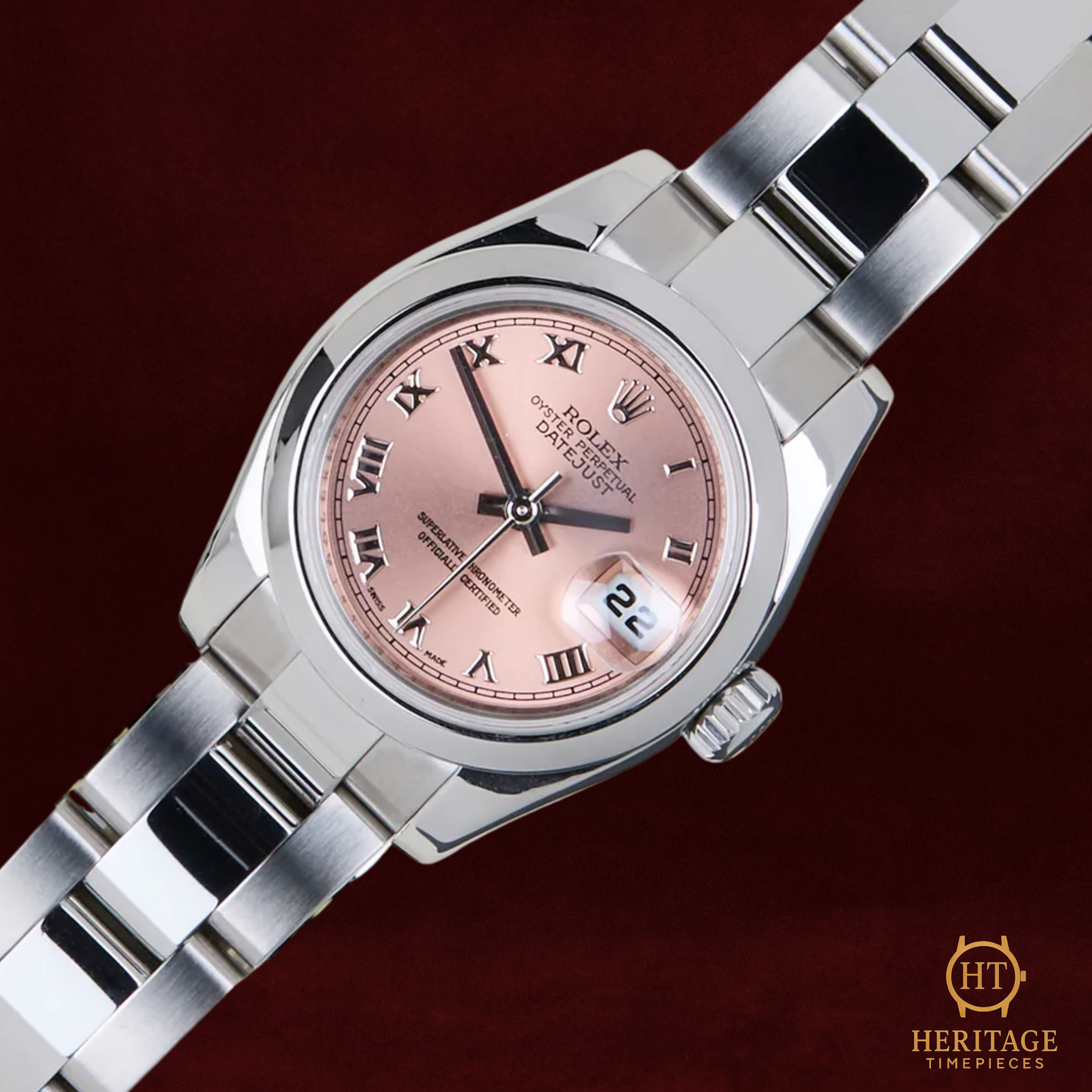 Rolex Datejust 26 ‘Pink Roman Dial’ - Reference 179160 (2006)