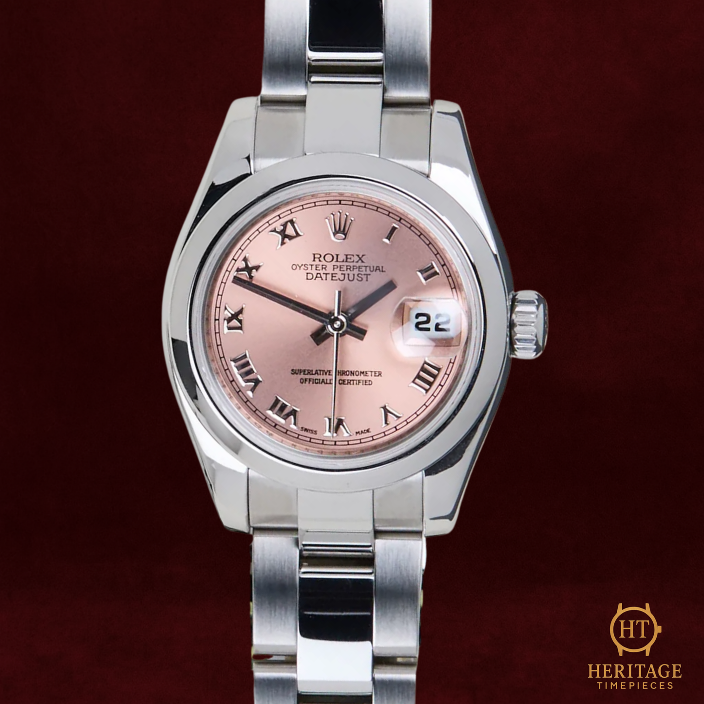 Rolex Datejust 26 ‘Pink Roman Dial’ - Reference 179160 (2006)