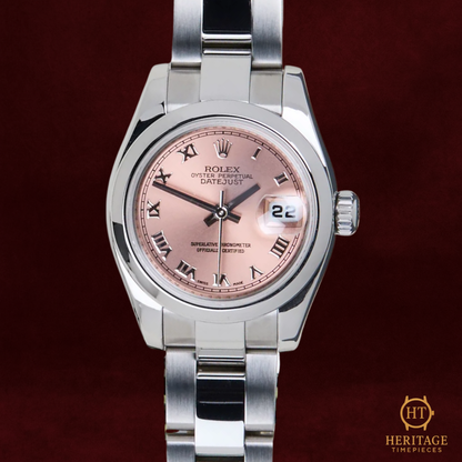 Rolex Datejust 26 ‘Pink Roman Dial’ - Reference 179160 (2006)