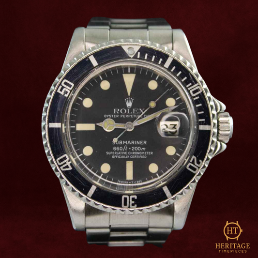 Rolex Submariner Date ‘Matte Dial – Serif Font’ – Reference 1680 (1977)