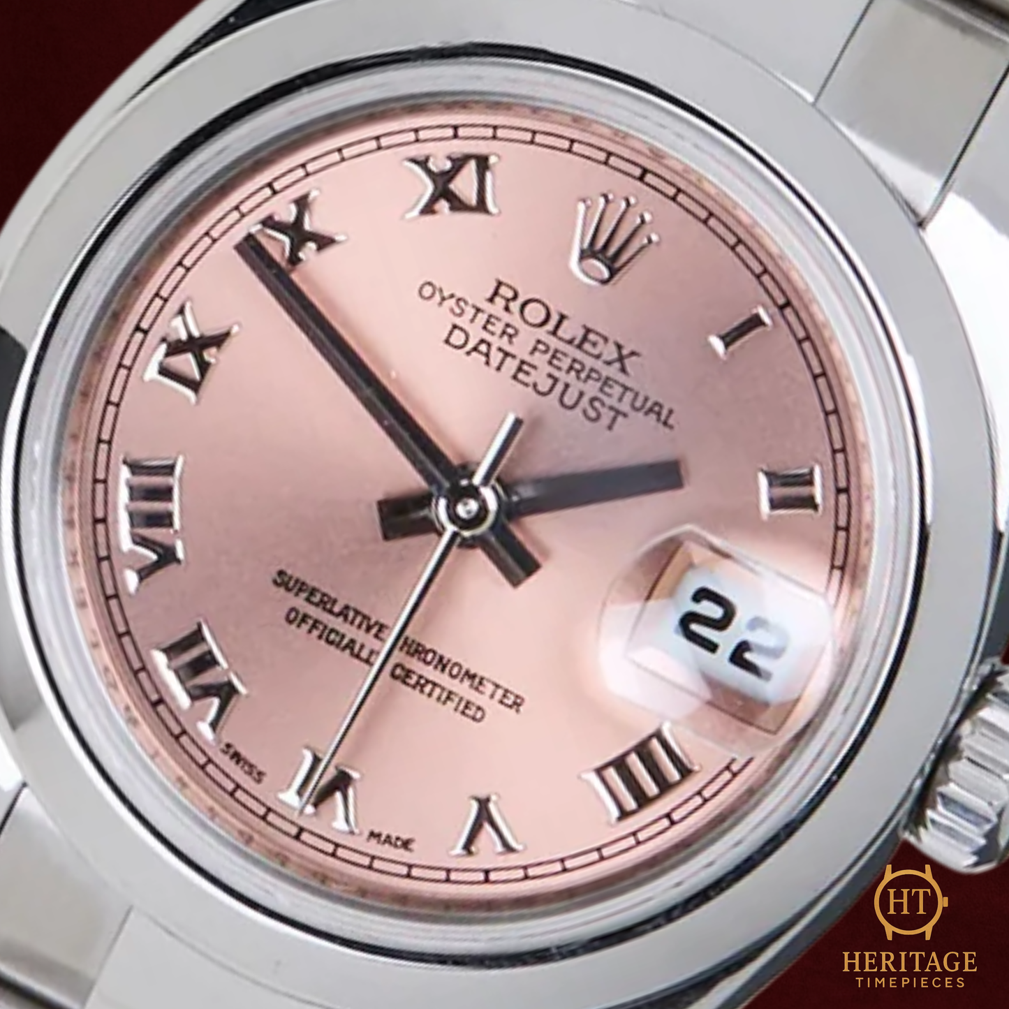 Rolex Datejust 26 ‘Pink Roman Dial’ - Reference 179160 (2006)