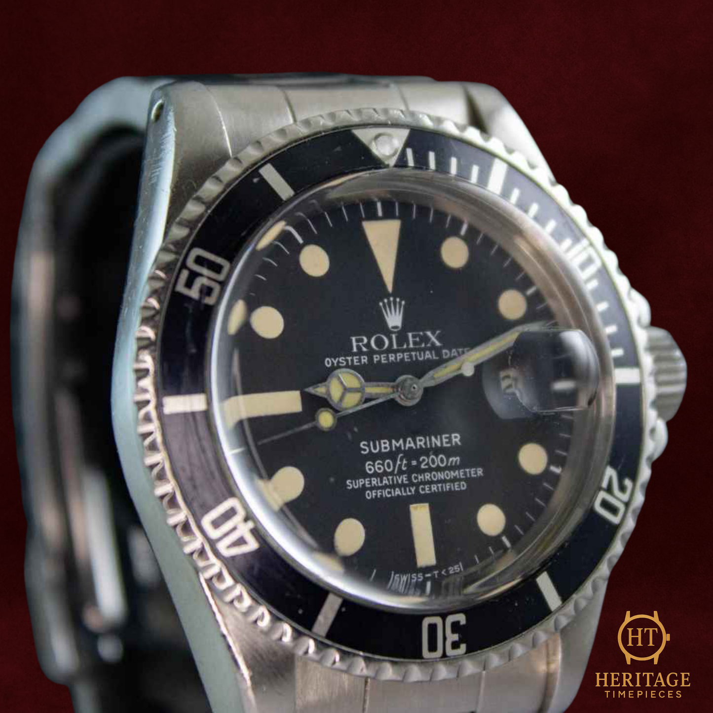 Rolex Submariner Date ‘Matte Dial – Serif Font’ – Reference 1680 (1977)