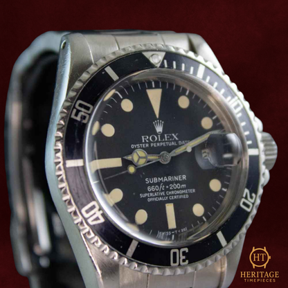 Rolex Submariner Date ‘Matte Dial – Serif Font’ – Reference 1680 (1977)