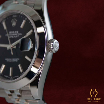 Rolex Datejust 41 ‘Black Dial – Stainless Steel’ – Reference 126300 (2020)