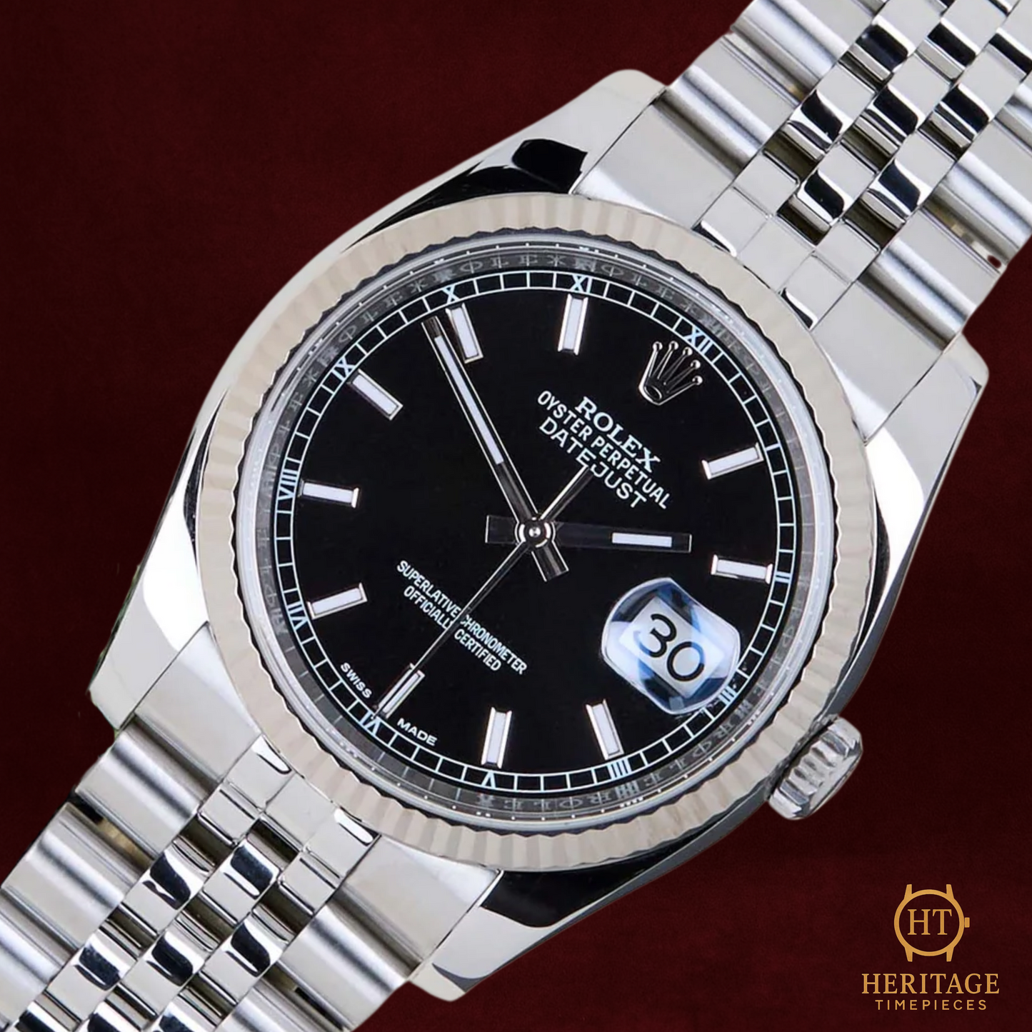 Rolex Datejust 36 'Black Dial - Jubilee' - Reference 116234 (2018)