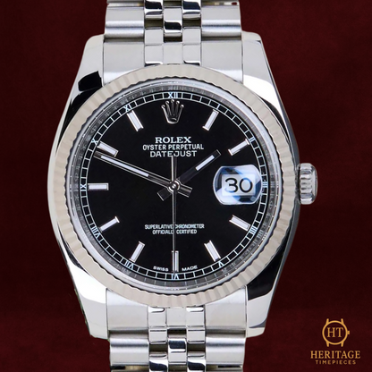 Rolex Datejust 36 'Black Dial - Jubilee' - Reference 116234 (2018)