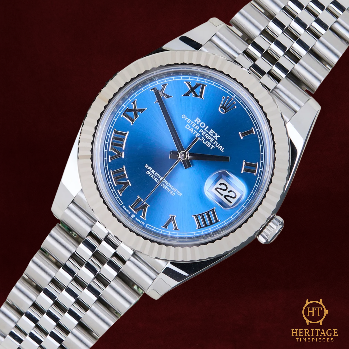 Rolex Datejust 41 ‘Azzurro Blue Dial’ - Reference 126334 (2025)