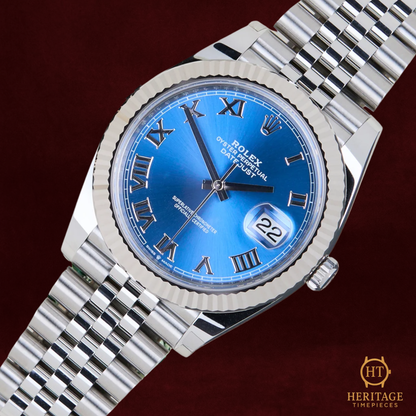 Rolex Datejust 41 ‘Azzurro Blue Dial’ - Reference 126334 (2025)