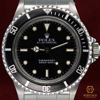 Rolex Submariner – Reference 5513 (Circa 1989) RE