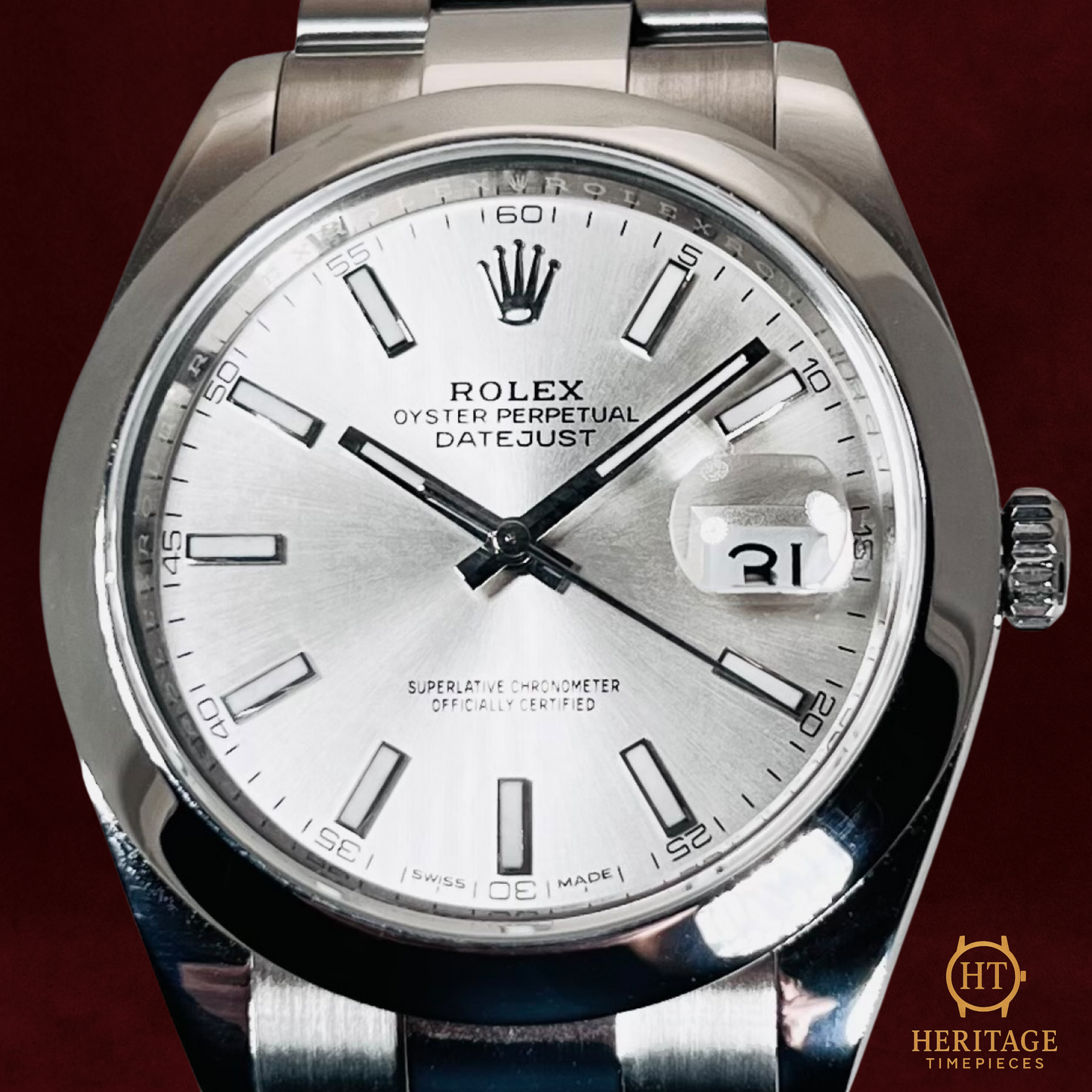 Rolex Datejust 41 'Silver Dial' – Reference 126300 (2018)
